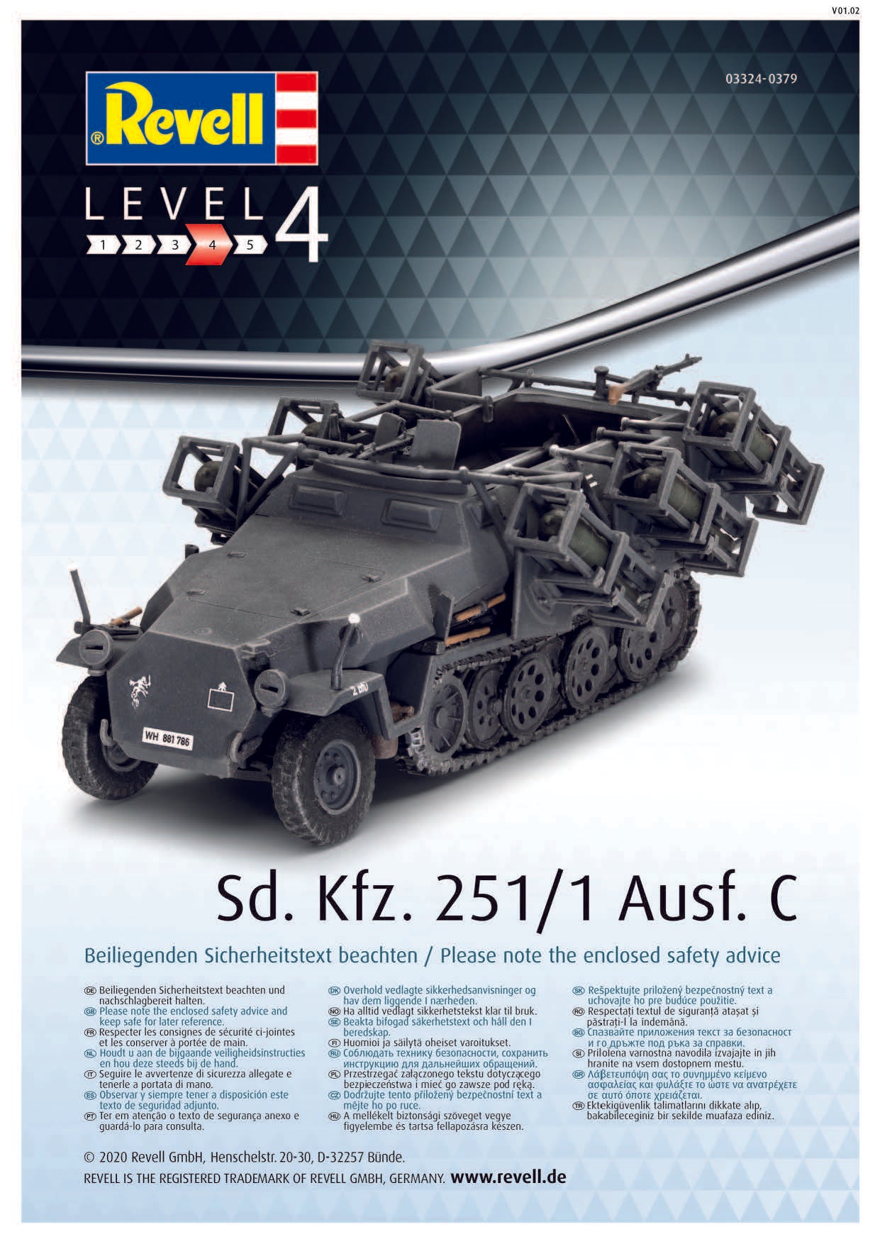 Revell Germany | Sd.Kfz. 251/1 Ausf. C + Wurfr. 40 1/72