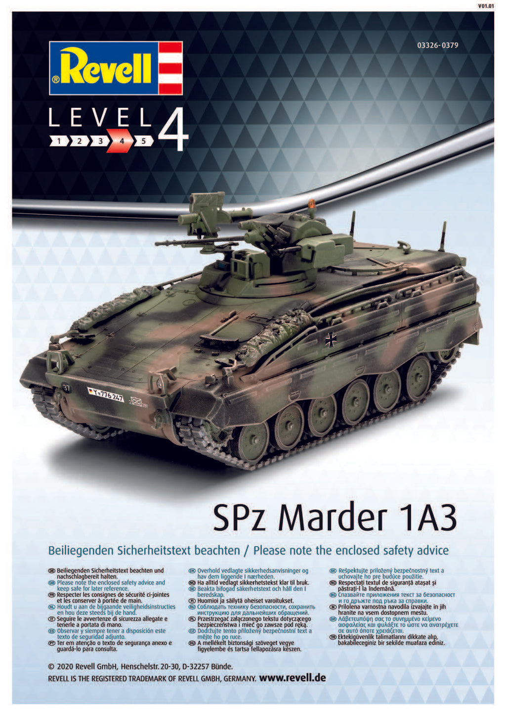 Revell Spz Marder 1A3 - 3DJake International