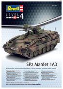 SPz Marder 1A3 Infantry Fighting Vehicle 1/72 Scale Model Kit Instructions Page 1