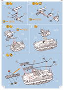 SPz Marder 1A3 Infantry Fighting Vehicle 1/72 Scale Model Kit Instructions Page 12