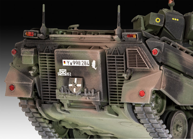 SPz Marder 1A3 Infantry Fighting Vehicle 1/72 Scale Model Kit Rear Hatch Detail