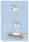 T-55A/AM with KMT-6/EMT-5 1/72 Scale Model Kit Instructions Page 14 