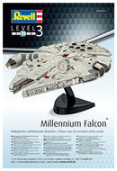 Star Wars Millennium Falcon 1/241 Scale Model Kit By Revell Germany Instructions Page 1