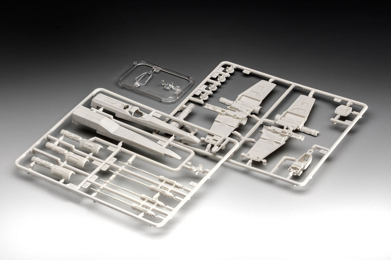 Star Wars X-Wing Fighter 1/112 Scale Model Kit By Revell Germany Sprue