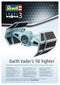 Star Wars Darth Vader’s Twin Ion Engine (TIE) Fighter 1/121 Scale Model Kit By Revell Germany Instructions Page 1