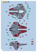 Star Wars Obi-Wan’s Jedi Starfighter 1/58 Scale Model Kit Instructions Page 10