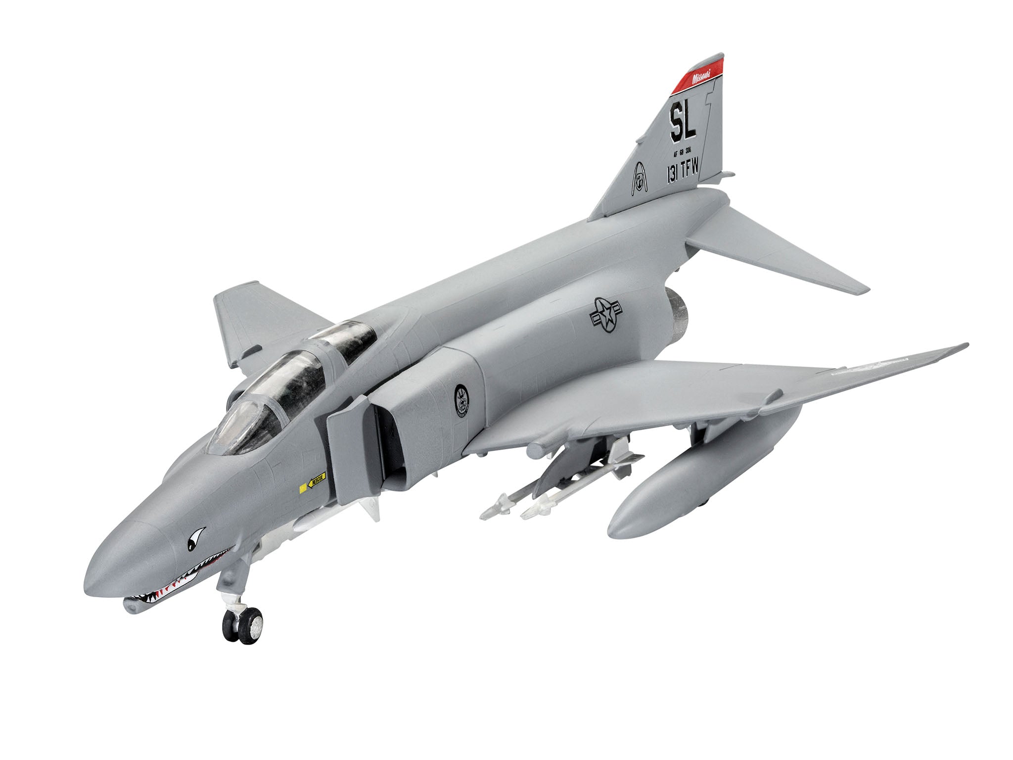 McDonnel Douglas F-4E Phantom 1/72 Scale Easy Click Model Kit Completed