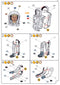 Apollo 11 Astronaut on the Moon, 1/8 Scale Model Kit Instructions Page 7