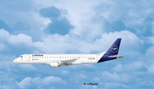 Embraer E190 Lufthansa 1/144  Scale Model Kit