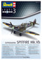 Supermarine Spitfire Mk.V B 1/72 Scale Model Kit Instructions Page 1