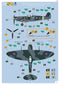 Supermarine Spitfire Mk.V B 1/72 Scale Model Kit Instructions Page 11