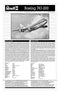 Boeing 747-200 KLM 1/450 Scale Model Kit Instructions Page 1