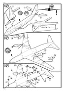 Boeing 747-200 KLM 1/450 Scale Model Kit Instructions Page 6