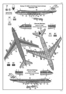 Boeing 747-200 KLM 1/450 Scale Model Kit Instructions Page 7