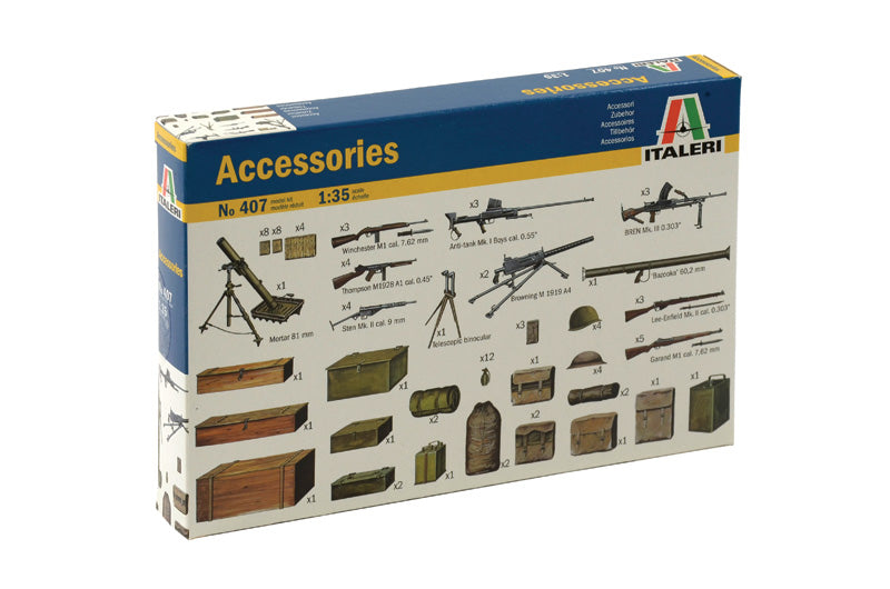 WW2 Accessories Set 1/35 Scale