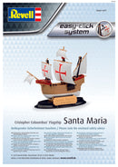 Santa Maria 1/350 Scale Easy Click Model Kit Instructions Cover