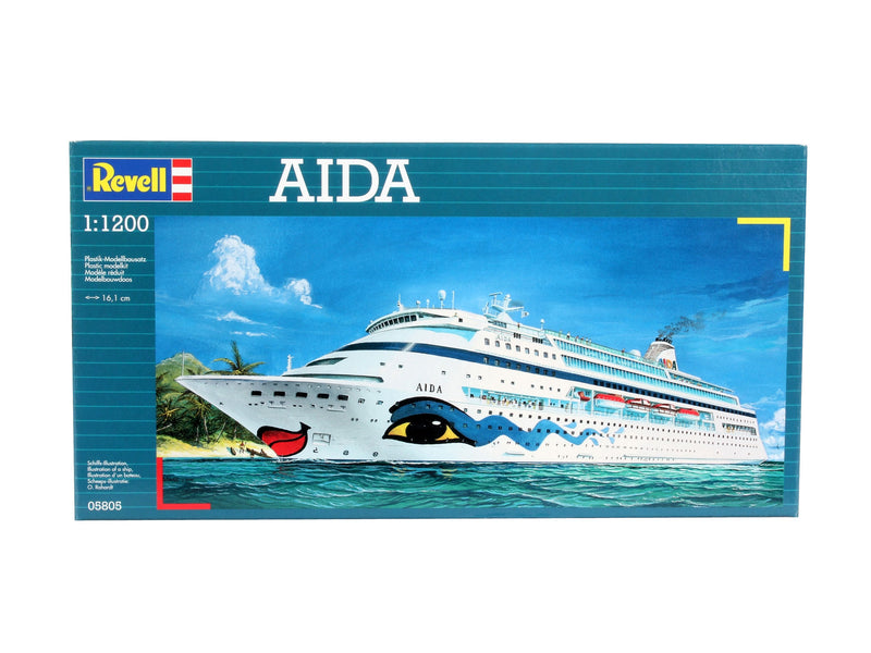 AIDA (AIDAcara) Cruise Ship 1/1200 Scale Model Kit Box