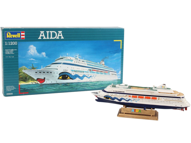 AIDA (AIDAcara) Cruise Ship 1/1200 Scale Model Kit