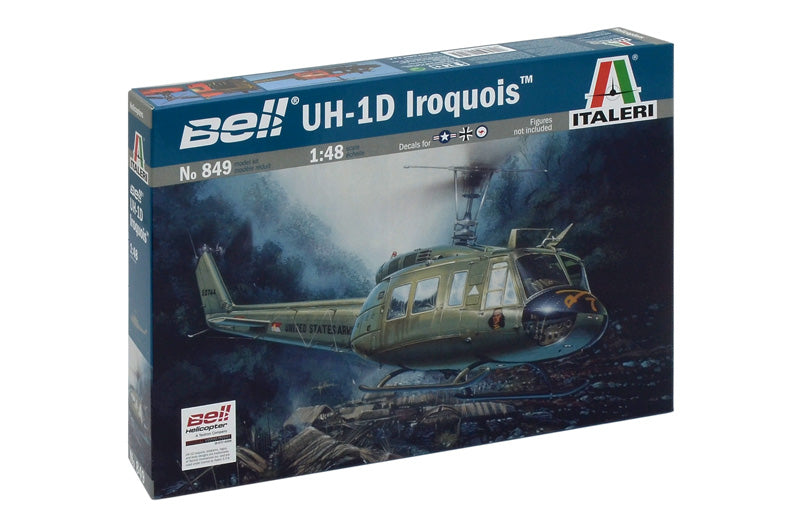 Bell UH-1D Iroquois 1/48 Scale Model Kit