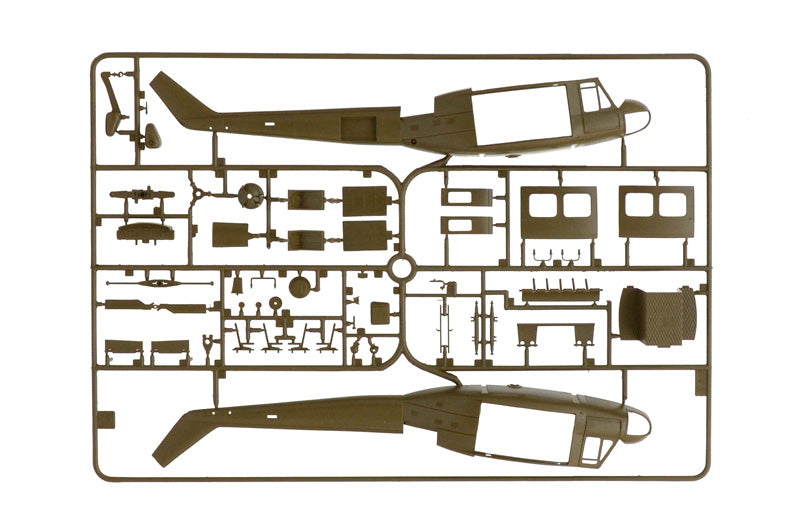 Bell UH-1D Iroquois 1/48 Scale Model Kit Frame 1