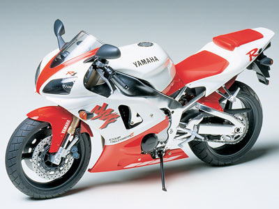 Yamaha YZF-R1 Motorcycle 1:12 Scale Model Kit By Tamiya