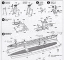 E Class Destroyer 1:700 Scale Model Kit Instructions Page 1