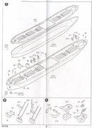 SS Jeremiah O’Brien WWII Liberty Ship, 1:700 Scale Model Kit Sample Instructions