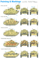 Pz.Kpfw.III Ausf.N w/Side-skirt Armor 1/72 Scale Model Kit Paint Guide