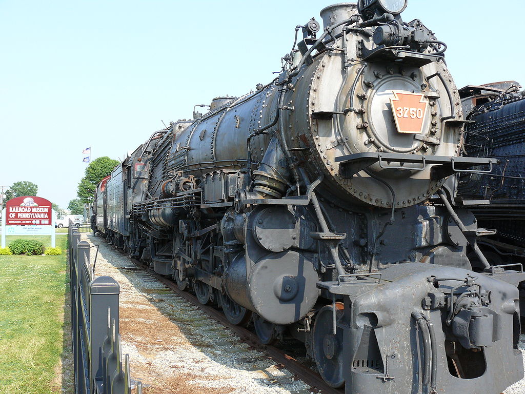 PRR K4 #3750 at the Railroad Museum of Pennslvania