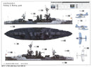 USS New York Battleship BB-34, 1:700 Scale Model Kit Paint Guide