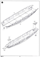 HMS Ark Royal Aircraft Carrier 1939, 1:700 Scale Model Kit Instructions Page 4