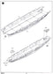 HMS Ark Royal Aircraft Carrier 1939, 1:700 Scale Model Kit Instructions Page 4