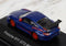 Porsche 911 GT3 RS (997) (Blue) 1:87 (HO) Scale Diecast Model Left Rear View