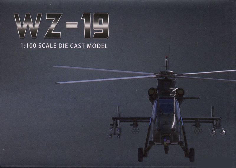 Harbin Z-19 Helicopter 1/100 Scale Diecast Model Box