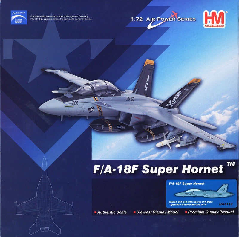 Hobby Master | Boeing F/A-18F Super Hornet, VFA-213 US Navy 2017