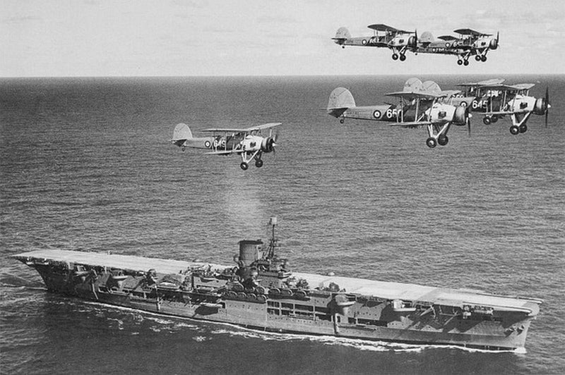 HMS Ark Royal Aircraft Carrier 1939