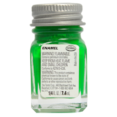 Gloss Green Enamel Paint ¼ oz Bottle