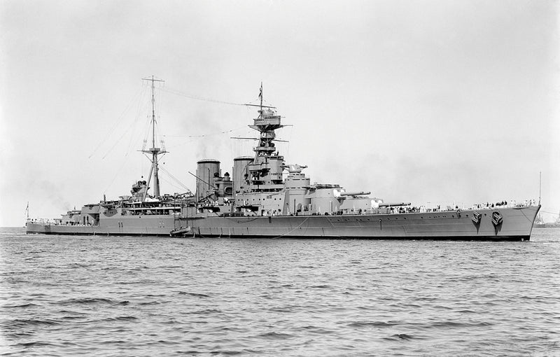 HMS Hood 17 March 1924