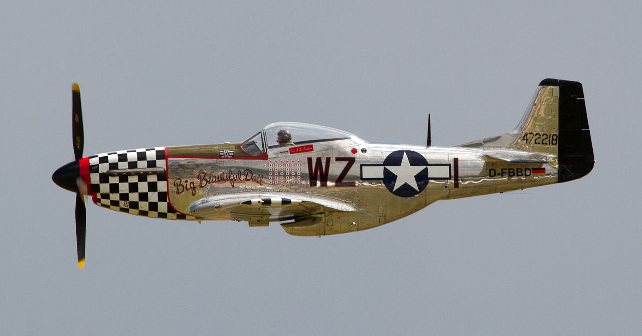 North American P-51 Mustang “Big Beautiful Doll” 1945 Flying Replica