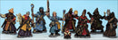 Frostgrave Wizards, 28 mm Scale Model Plastic Figures Painted Example