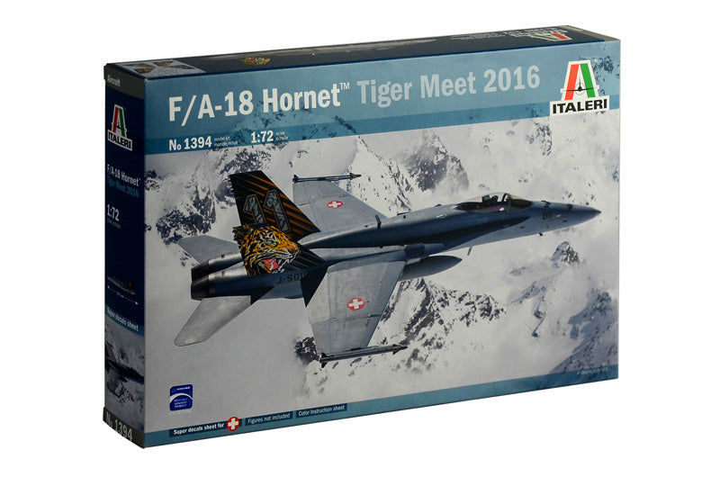 Boeing F/A-18 Hornet Swiss Air Force, Tiger Meet 2016, 1/72 Scale Model Kit