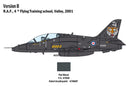 Hawker Siddeley Hawk T1, 1/72 Scale Plastic Model Kit RAF Livery 2001