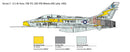 North American F-100F Super Sabre, 1/72 Scale Model Kit USAF Libiya