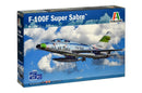 North American F-100F Super Sabre, 1/72 Scale Model Kit