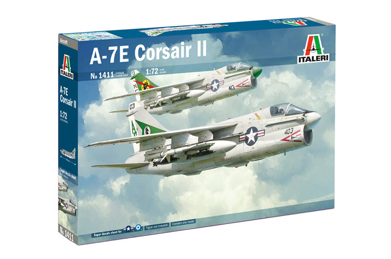 Ling-Temco-Vought (LTV) A-7E Corsair II, 1/72 Scale Plastic Model Kit