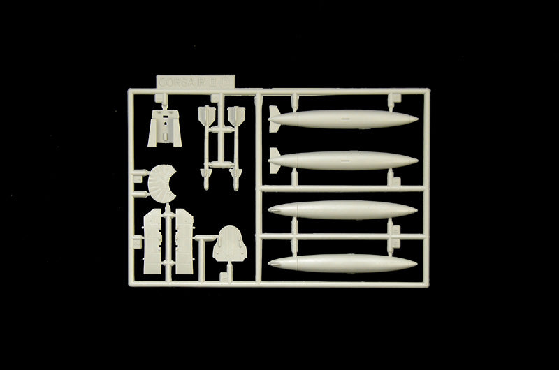 Ling-Temco-Vought (LTV) A-7E Corsair II, 1/72 Scale Plastic Model Kit Frames