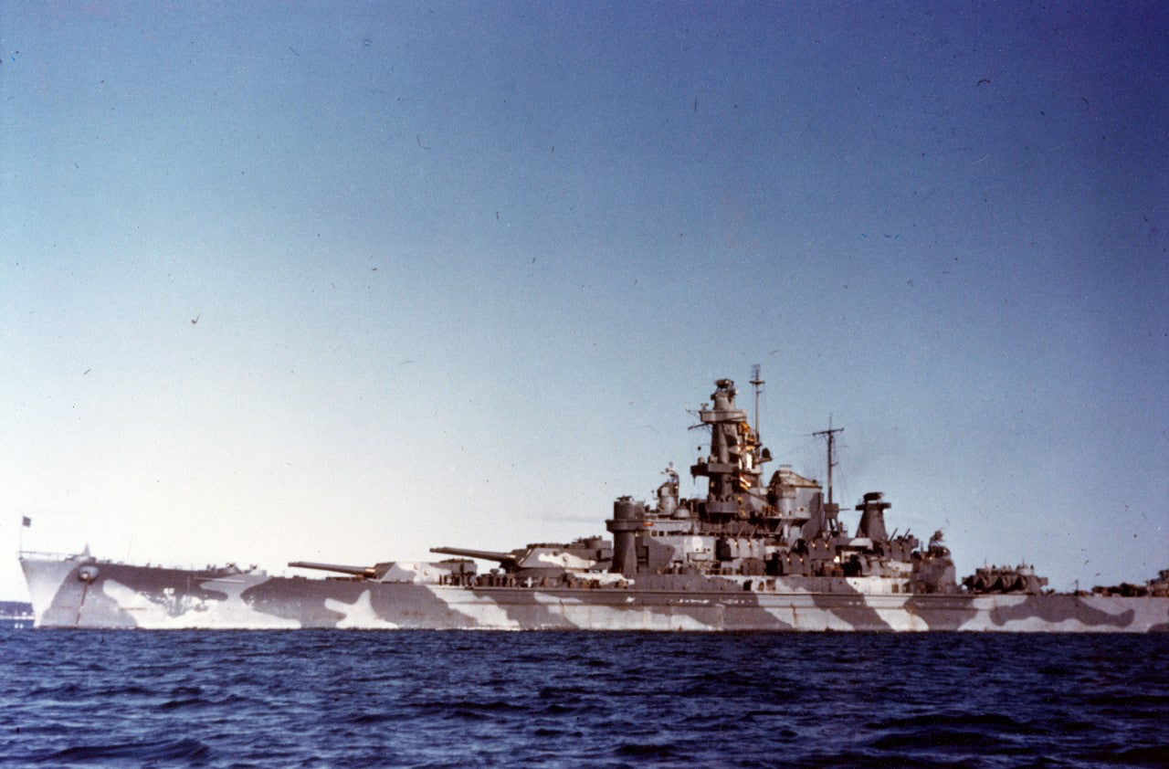 USS Alabama Battleship BB-60 1942 