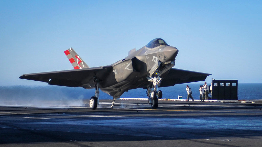 Lockheed Martin F-35C Lightening II VX-23 “Salty Dogs” CF-05 Carrier Testing