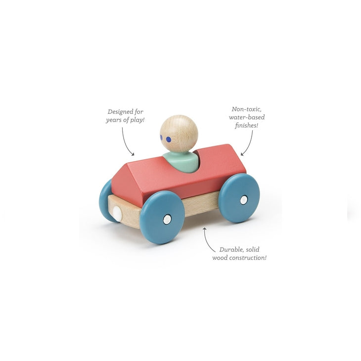 Magnetic Racer Baby and Toddler 3 Piece Set: Poppy