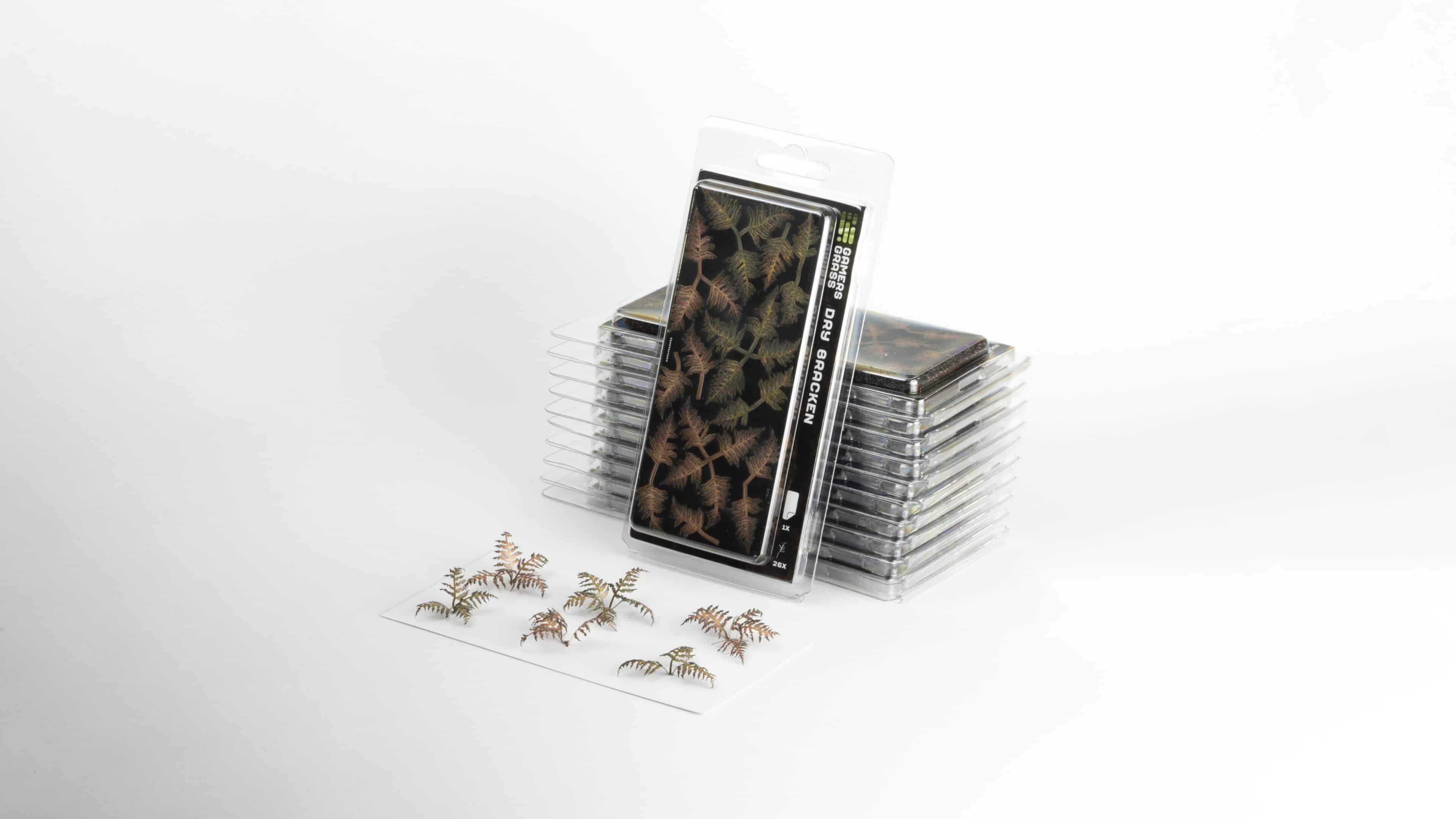Dry Bracken Laser Cut Plant Set Blister Package